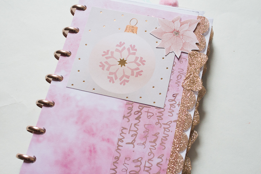 Mini Happy Planner Pink Holiday Setup | Created by Jen Blog