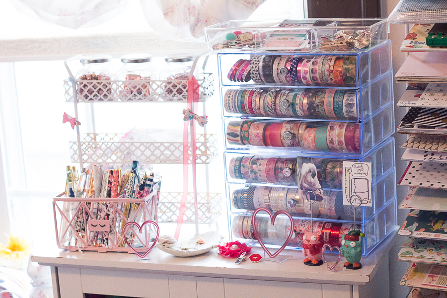 Winter Craft Space | Created by Jen Blog