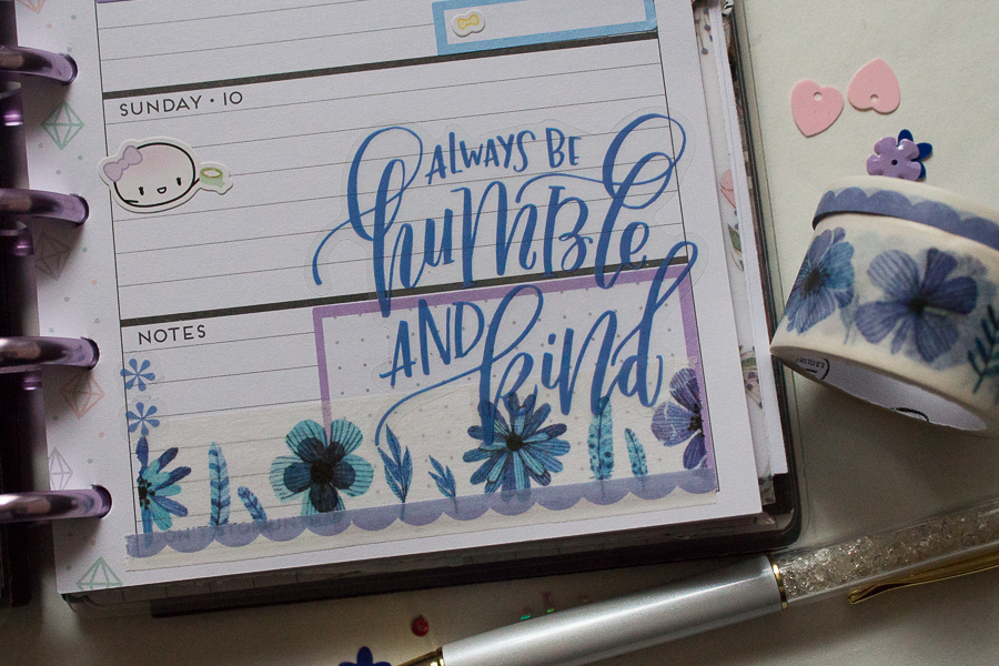 Mini Happy Planner Weekly Spread | March 4-10