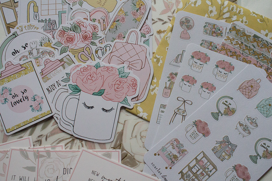 The Planner Society January 2019 Box | Created by Jen Blog