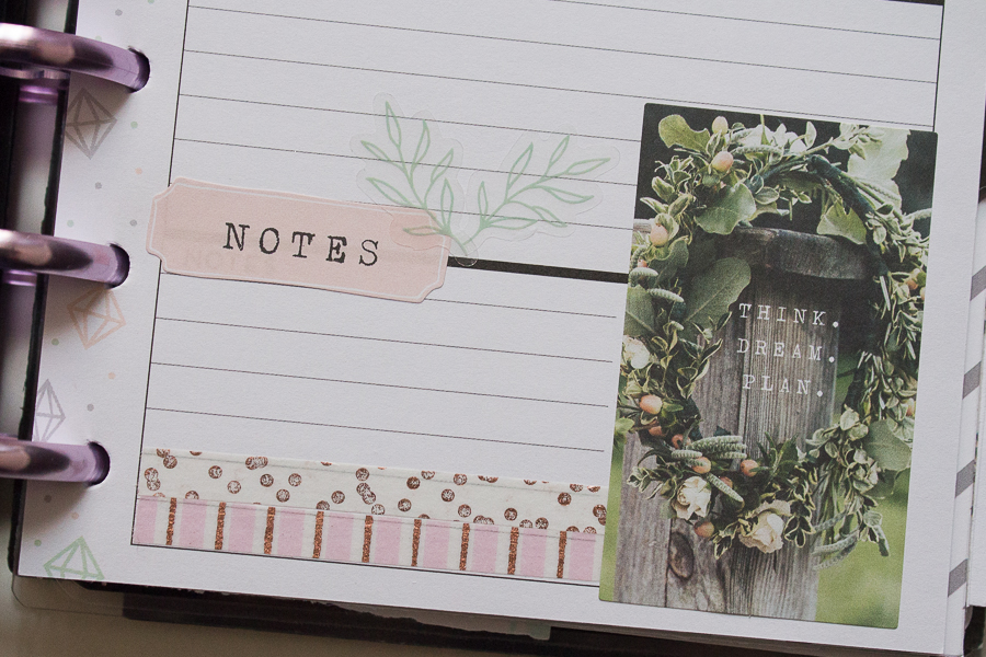 Mini Happy Planner Weekly Spread | Created by Jen Blog