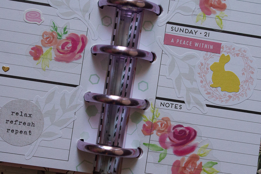 Easter Mini Happy Planner Spread | Created by Jen Blog