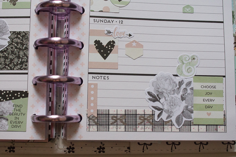 Mini Happy Planner Weekly SPread | Created by Jen Blog
