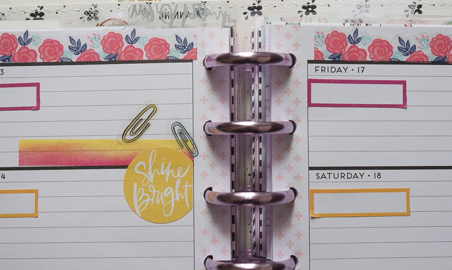 Mini Happy Planner Weekly Spread | May&nbsp;13-19