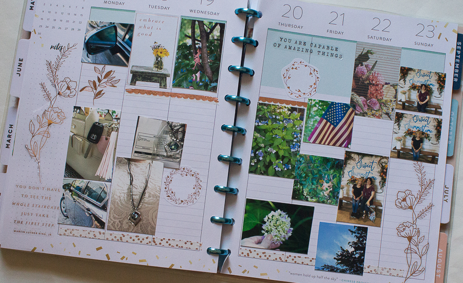 Mid-Year Memory Planner Update