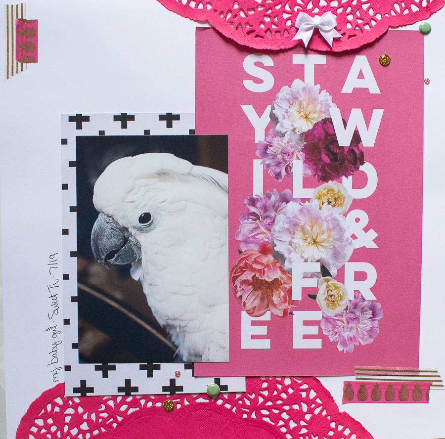 Summer Scrapbook Pages