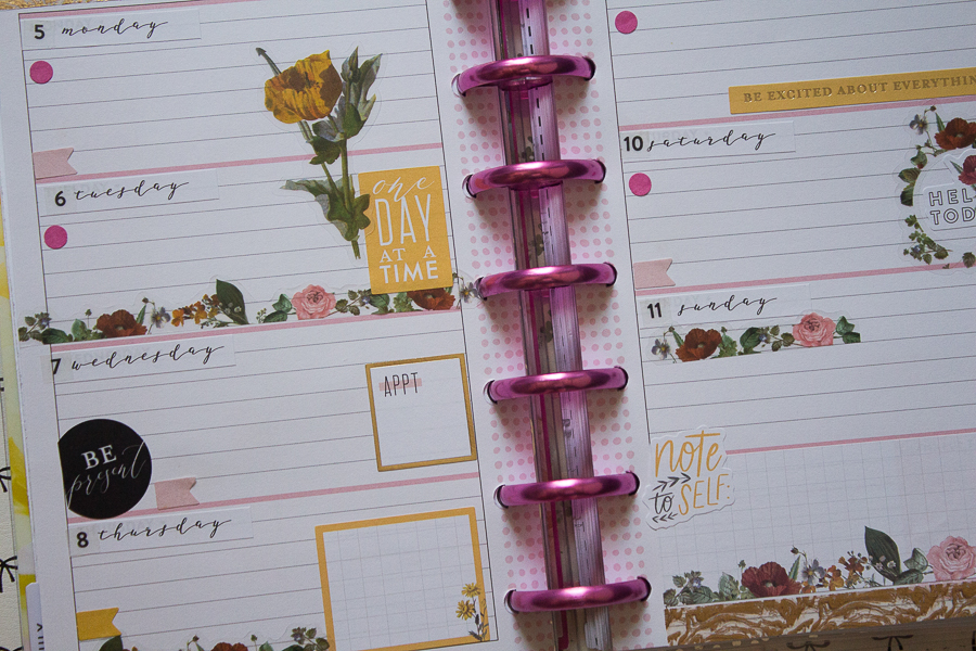 Mini Happy Planner Weekly Spread | August&nbsp;5-11