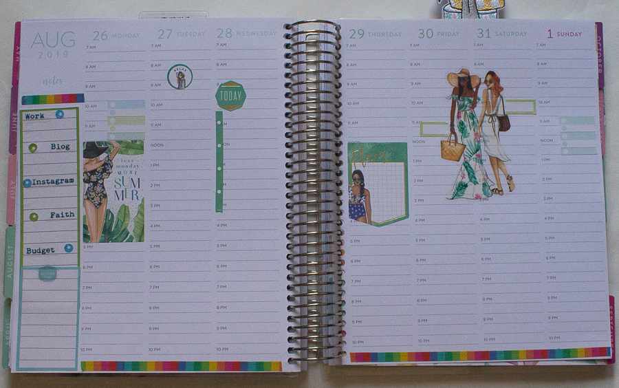 Recollections Weekly Spread | Last Week of&nbsp;August!