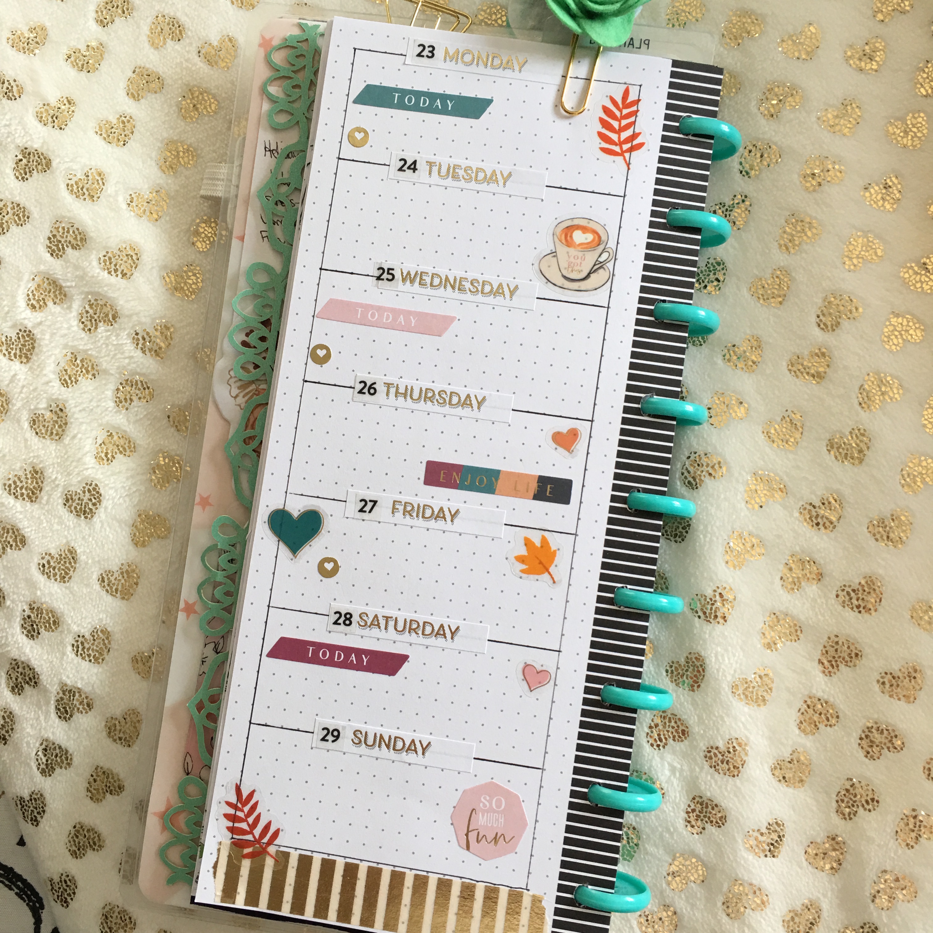Fauxbonichi Weekly Spread