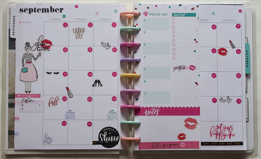 Roundup of Recent Planner Spreads