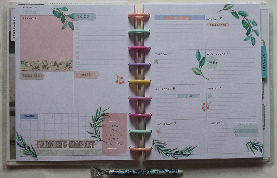 Roundup of Recent Planner&nbsp;Spreads