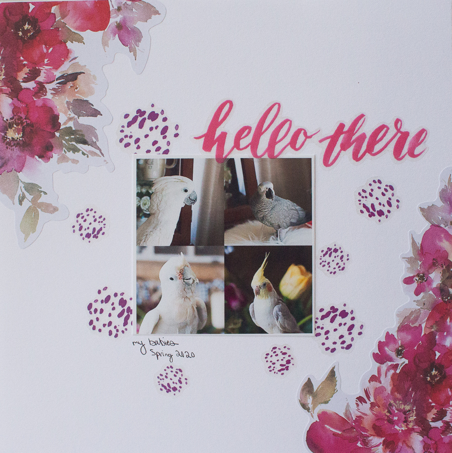 More Spring Scrapbook&nbsp;Pages