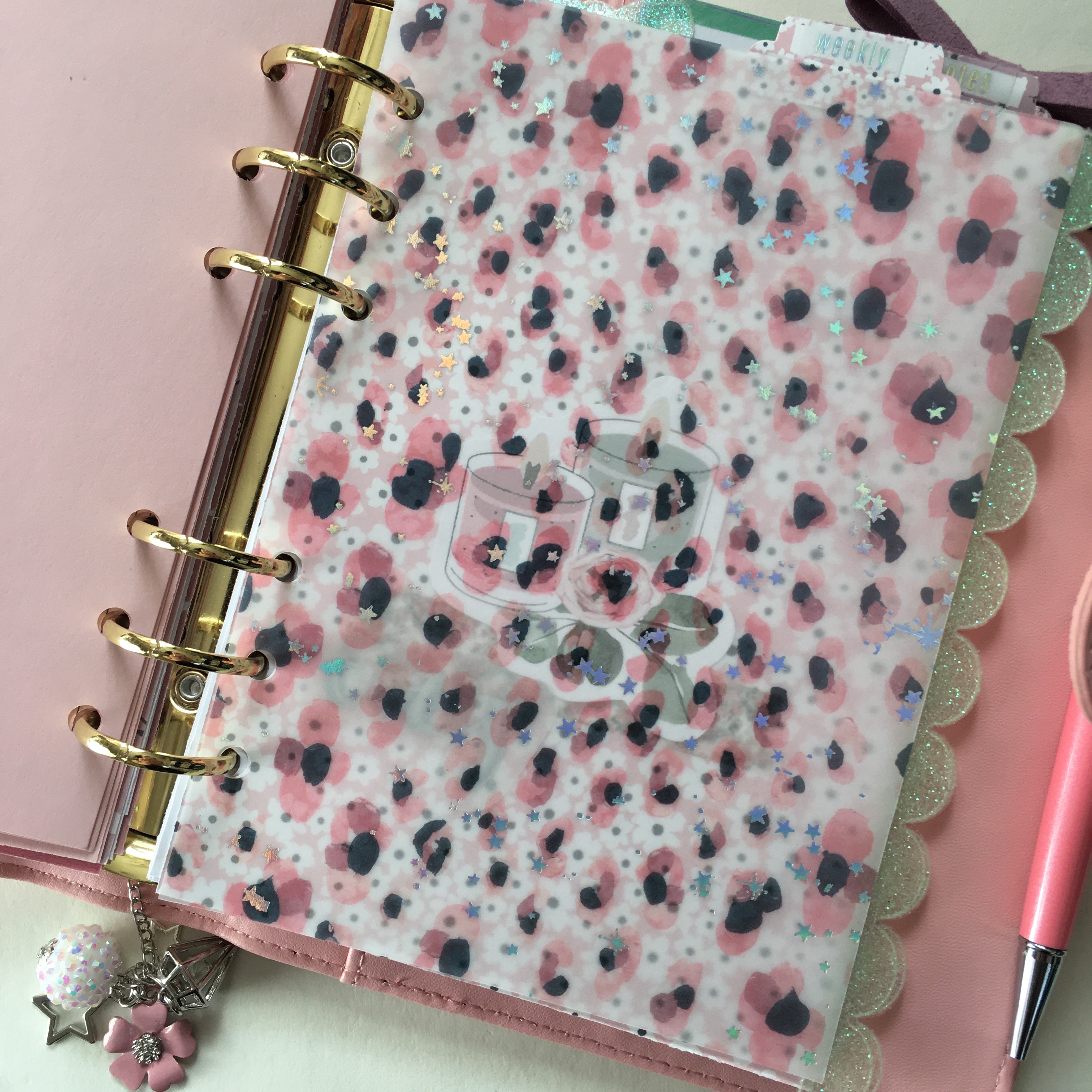 The Pink Room Co. B6 Rings Planner Setup | Created by Jen Blog