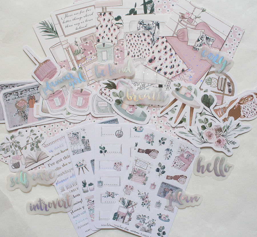 The Planner Society March/April 2020 Box | Created by Jen Blog