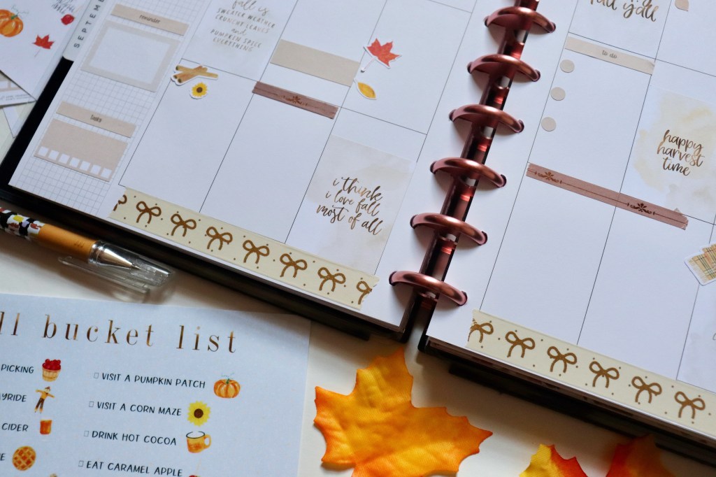 Weekly Planner Spread | Hello&nbsp;Fall!