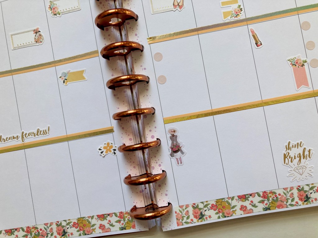 Happy Planner Weekly Spread | Sunny&nbsp;Days