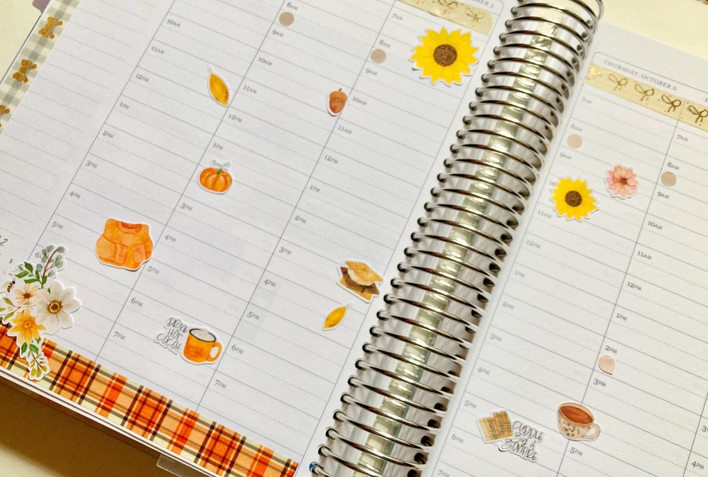 Erin Condren Weekly Spread | Taste of Fall&nbsp;🍂